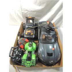 LOT 4 RC REMOTE CONTROL VEHICLES & MORE