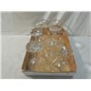 Image 1 : LOT CRYSTAL MARGUERITA GLASSES GOBLETS STEMWARE