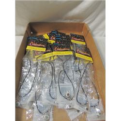 BOX LOT 20 PYRAMID EYE NECKLACE CHOKER NEW!!