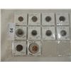 Image 1 : 10 COIN LOT WHEAT PENNIES PENNY US COINS