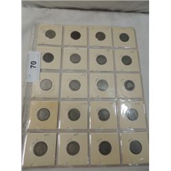 20 COIN LOT ALL V NICKELS WOW!  US COINS