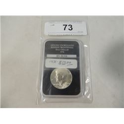 1976 KENNEDY BICENTENNIAL HALF DOLLAR GRADED UC