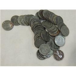 FULL ROLL BUFFALO NICKELS NO DATE