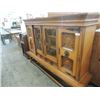 Image 3 : ANTIQUE VITRINE SIDEBOARD BUFFET CABINET