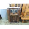 Image 1 : ANTIQUE ZENITH CONSOLE FLOOR RADIO 1950'S