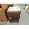 Image 1 : ANTIQUE VINTAGE NIGHTSTAND SIDE TABLE MARBLE TOP