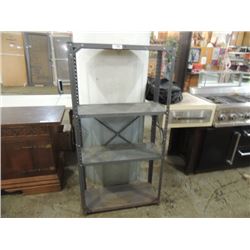 STEEL 4 SHELF SHELVING UNIT GARAGE STORAGE