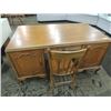 Image 1 : ANTIQUE OAK 3 PIECE DESK & CHAIR KEYS