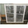 Image 1 : NEW DOUBLE CASEMENT WINDOW 56" X57" $600