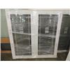 Image 1 : NEW DOUBLE CASEMENT WINDOW 56" X57" $600