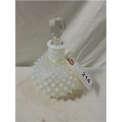 HOBNAIL OPALESCENT PERFUME & STOPPER