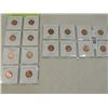 Image 1 : LOT 16 LINCOLN CENTS UNCIRCULATED MORE