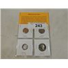 Image 1 : 4 COIN PROOF SET US COINS
