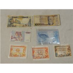 OLD CURRENCY LOT VARIOUS COUNTRIES