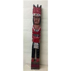 Vintage Wooden Indian Statue