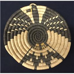 Hopi Coiled Plaque/Basket Eagle Design