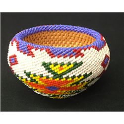 Paiute Fully Beaded Basket