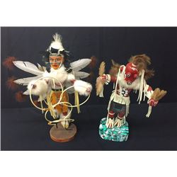 Pair of Vintage Navajo Dolls