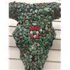Image 4 : Large Turquoise Covered Cow Skull