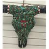 Image 5 : Large Turquoise Covered Cow Skull