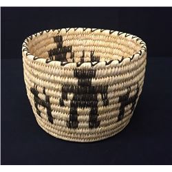 Figural Tohono O’odham Basket People/Dogs.