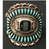 Image 1 : Vintage Needlepoint Watch Cuff -Begay