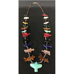 Vintage Fetish Necklace -Zuni Style
