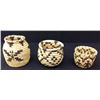 Image 1 : Group of 3 Tohono O’odham Baskets