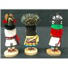 Image 4 : Group of 3 Mini Hopi Kachinas