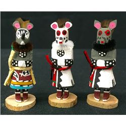 Group of 3 Mini Hopi Kachinas