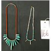Image 2 : Pair of Native Style Necklaces