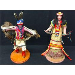 Vintage Handmade Statues by Augustine Galvez (TO)
