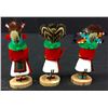 Image 3 : Group of 3 Mini Hopi Kachinas