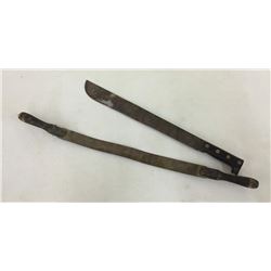 Machete and Draw Knife