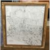 Image 3 : Pair of Vintage Arizona Framed Maps