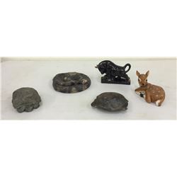 Wildlife Statues and Ashtray