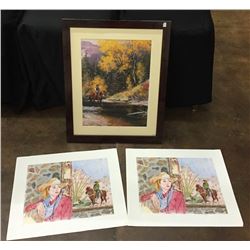 Western Print Lot (3)