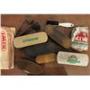 Image 2 : Shoe Shine Box with Supplies and 5 cent on it