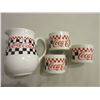 Image 1 : Gibson Mfg. Coca Cola Pitcher & Cups