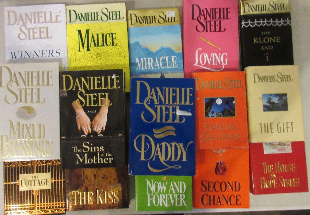30 Danielle Steele Books & Twilight Saga