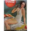 Image 2 : Coca Cola Cooler on wheels with Posters