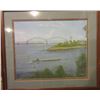 Image 1 : Doris Dyson Mississippi River Water Color Print