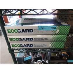 6 New Ecogard air filters