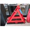 Image 1 : Reflective emergency triangles - used