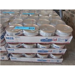 3 Cases of "Hills" canned cat food
