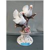 Image 1 : Italian Capo Di Monte turtle dove statue