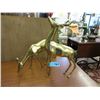 Image 1 : 2 Brass Deer statues