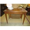 Image 1 : Vintage Walnut Fold-Out Games Table ca1930