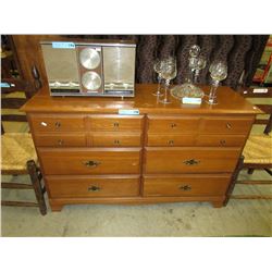 6 Drawer Bracket Foot Maple Dresser by DeFehr