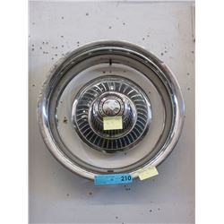 4 Corvette "Beauty" Rims with 8 caps - used